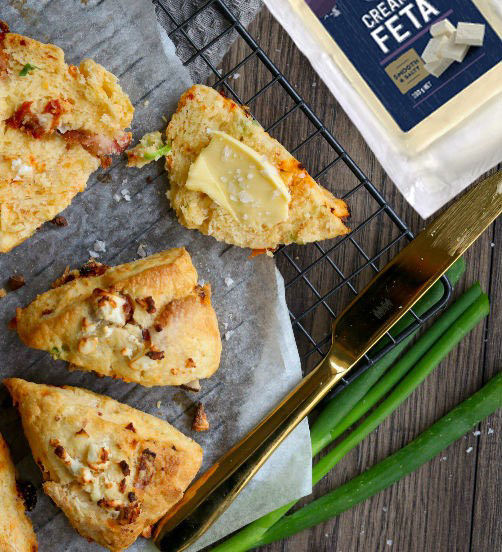 Feta & Bacon Scones